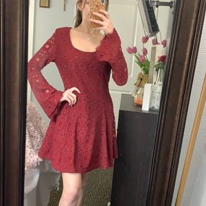 Red Lace Dress